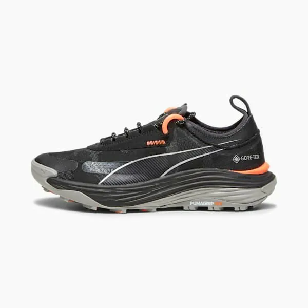 Puma Running SEASONS Voyage NITRO 3 GORETEX 039s Trail Running Shoes Puma Blackneon Sun 8211 Women