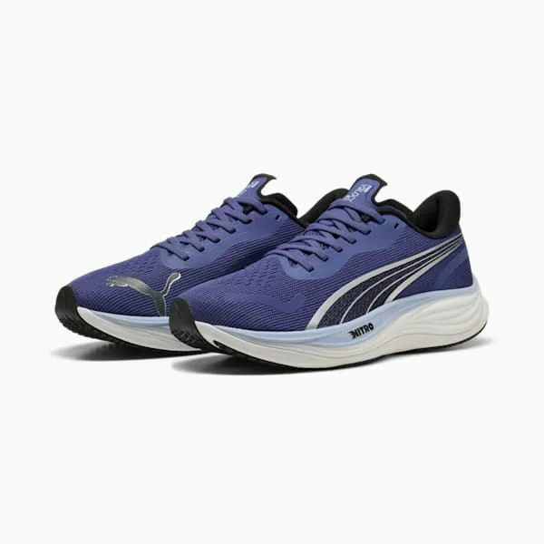 Puma Running Velocity NITRO 3 039s Road Running Shoes Blue Crystalpuma Black 8211 Men Puma Running Velocity NITRO 3 039s Road Running Shoes Blue Crystalpuma Black 8211 Men