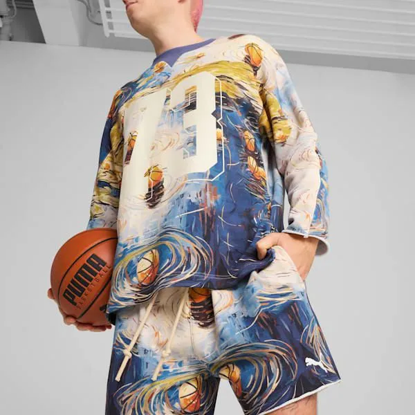 Puma Shorts Dylan Exhibit 039s Terry Basketball Shorts Vivid Blueaop 8211 Men