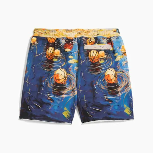 Puma Shorts Dylan Exhibit 039s Terry Basketball Shorts Vivid Blueaop 8211 Men