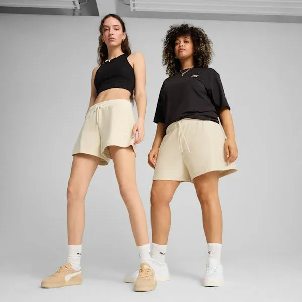 Puma Shorts Premium Essentials ALine 039s 4034 Jacquard Shorts Alpine Snow 8211 Women Puma Shorts Premium Essentials ALine 039s 4034 Jacquard Shorts Alpine Snow 8211 Women