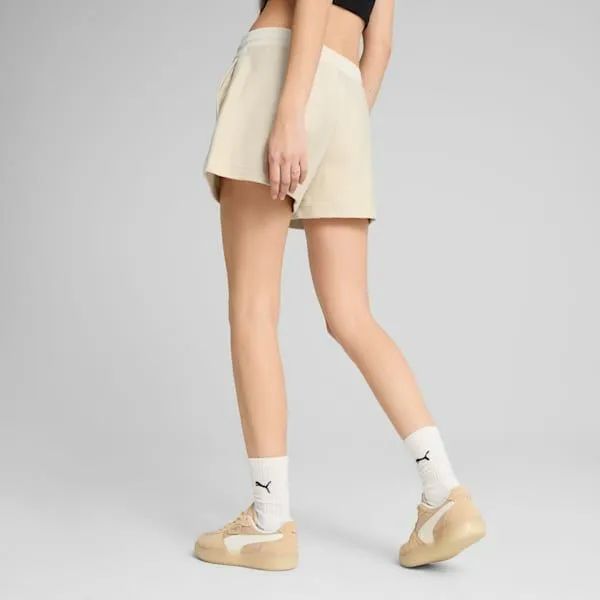 Puma Shorts Premium Essentials ALine 039s 4034 Jacquard Shorts Alpine Snow 8211 Women