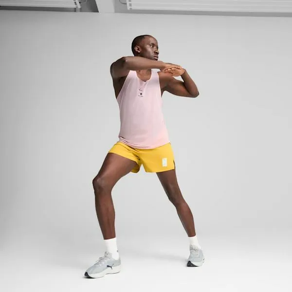 Puma Shorts PUMA X SAYSKY 039s Running Shorts Archive Gold 8211 Men