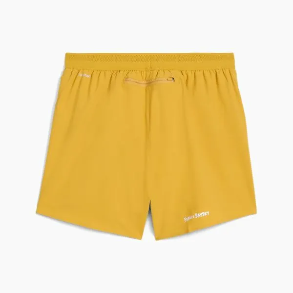 Puma Shorts PUMA X SAYSKY 039s Running Shorts Archive Gold 8211 Men