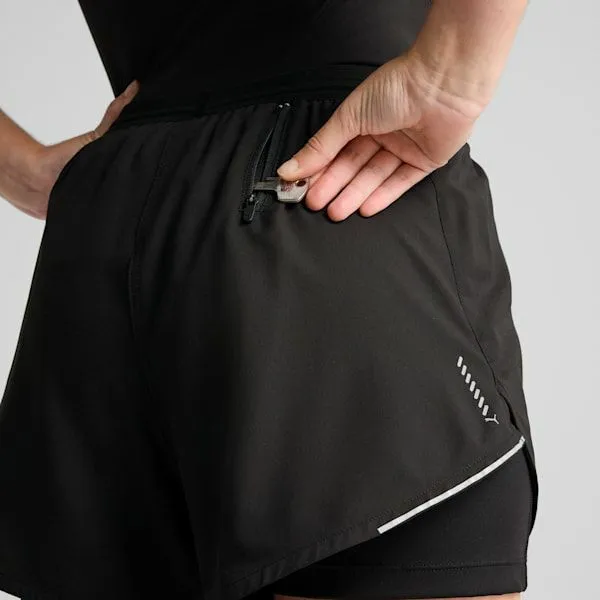 Puma Shorts RUN ULTRAWEAVE 039s 2in1 4034 Shorts Puma Black 8211 Women