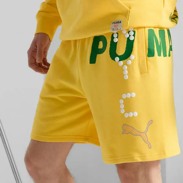 Puma Shorts Wardrobe Essentials Bright Lights NYC Flagship 039s 7034 Shorts Sunny Yellow 8211 Men Puma Shorts Wardrobe Essentials Bright Lights NYC Flagship 039s 7034 Shorts Sunny Yellow 8211 Men