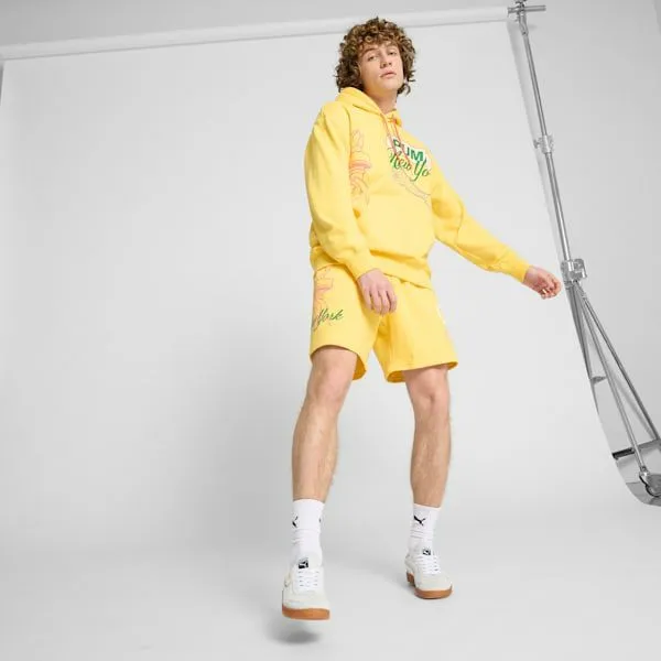 Puma Shorts Wardrobe Essentials Bright Lights NYC Flagship 039s 7034 Shorts Sunny Yellow 8211 Men Puma Shorts Wardrobe Essentials Bright Lights NYC Flagship 039s 7034 Shorts Sunny Yellow 8211 Men