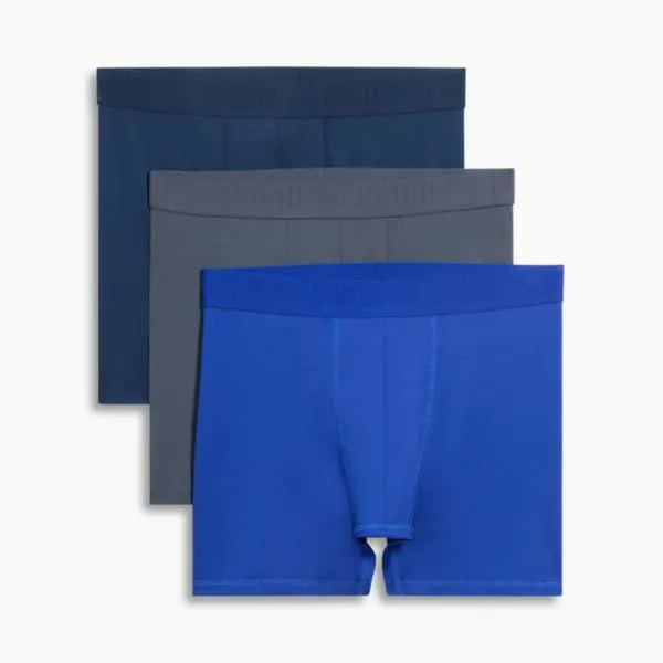 Puma Socks and Underwear PUMA 039s Athletic Fit Boxer Briefs 3 Pack Bright Blue 8211 Men Puma Socks and Underwear PUMA 039s Athletic Fit Boxer Briefs 3 Pack Bright Blue 8211 Men