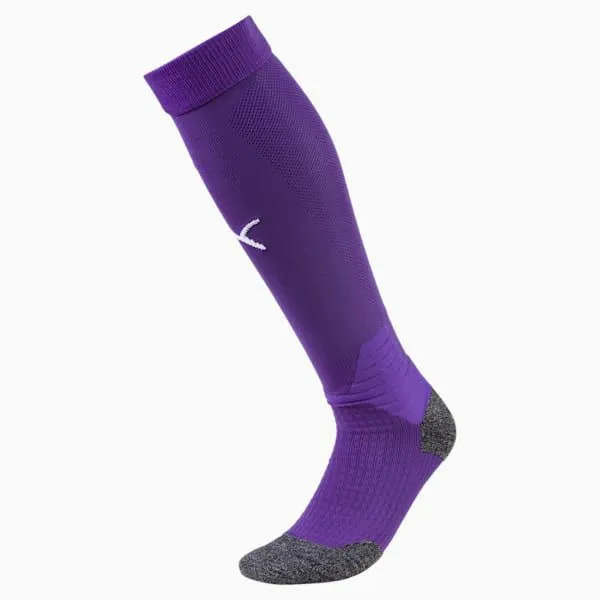 Puma Sports Equipment TeamLIGA 039s Soccer Socks 1 Pair Prism Violetpuma White 8211 Men Puma Sports Equipment TeamLIGA 039s Soccer Socks 1 Pair Prism Violetpuma White 8211 Men