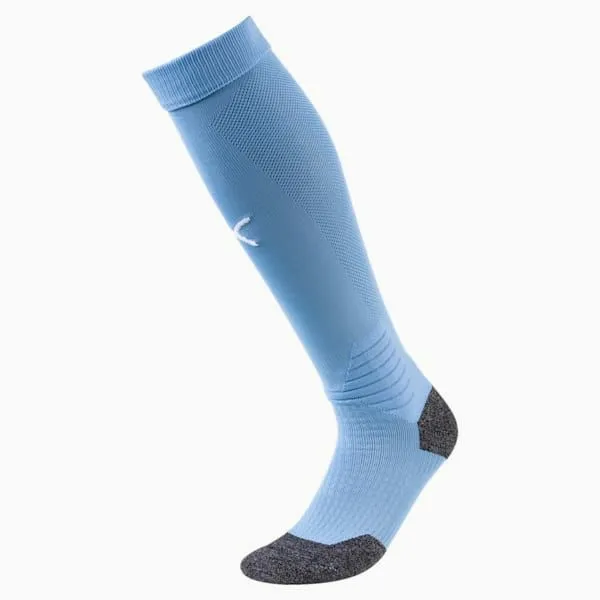 Puma Sports Equipment TeamLIGA 039s Soccer Socks 1 Pair Silver Lake Bluepuma White 8211 Men Puma Sports Equipment TeamLIGA 039s Soccer Socks 1 Pair Silver Lake Bluepuma White 8211 Men
