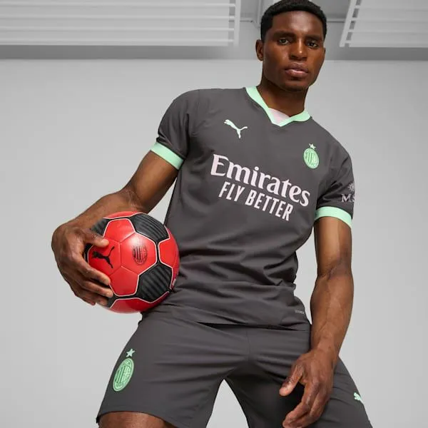 Puma TShirts and Tops AC Milan 2425 Authentic Third 039s Soccer Jersey Fresh Mint 8211 Men Puma TShirts and Tops AC Milan 2425 Authentic Third 039s Soccer Jersey Fresh Mint 8211 Men