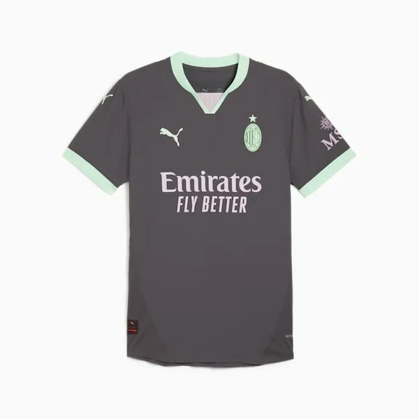 Puma TShirts and Tops AC Milan 2425 Authentic Third 039s Soccer Jersey Fresh Mint 8211 Men Puma TShirts and Tops AC Milan 2425 Authentic Third 039s Soccer Jersey Fresh Mint 8211 Men