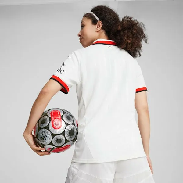Puma TShirts and Tops AC Milan 2425 Replica Away 039s Soccer Jersey Puma White 8211 Women