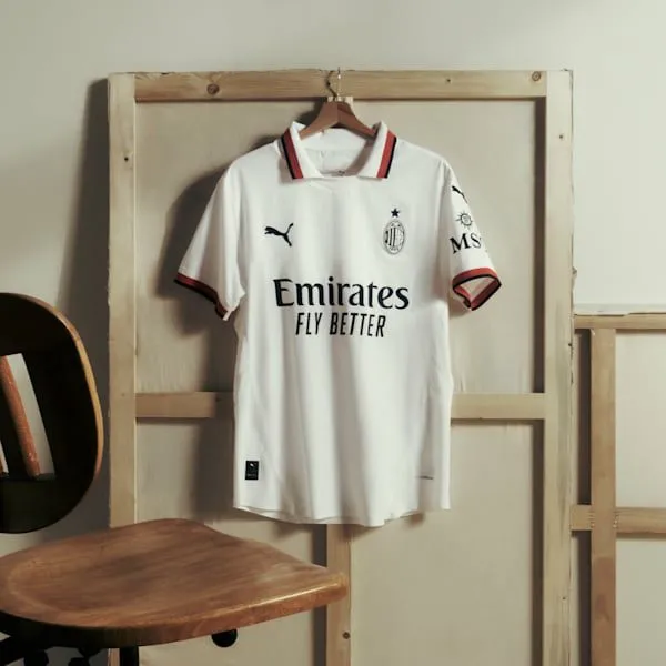 Puma TShirts and Tops AC Milan 2425 Replica Away 039s Soccer Jersey Puma White 8211 Women