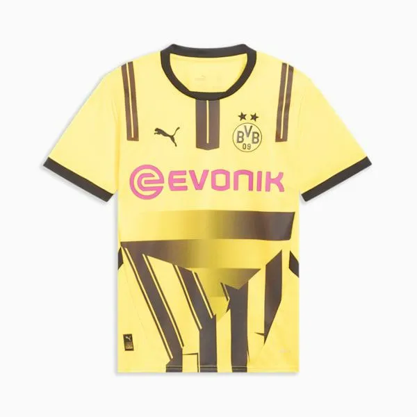Puma TShirts and Tops Borussia Dortmund 2425 Cup Replica 039s Soccer Jersey Faster Yellowpuma Black 8211 Men Puma TShirts and Tops Borussia Dortmund 2425 Cup Replica 039s Soccer Jersey Faster Yellowpuma Black 8211 Men