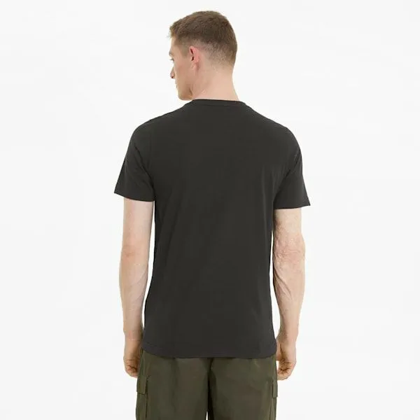 Puma TShirts and Tops Classics Logo 039s Tee Puma Black 8211 Men