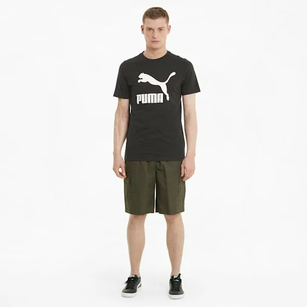 Puma TShirts and Tops Classics Logo 039s Tee Puma Black 8211 Men