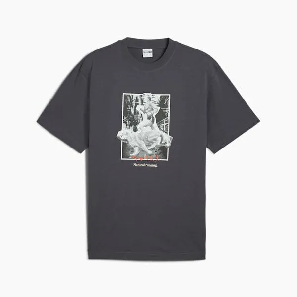 Puma TShirts and Tops Club De Course 039s Graphic Tee Galactic Gray 8211 Men Puma TShirts and Tops Club De Course 039s Graphic Tee Galactic Gray 8211 Men