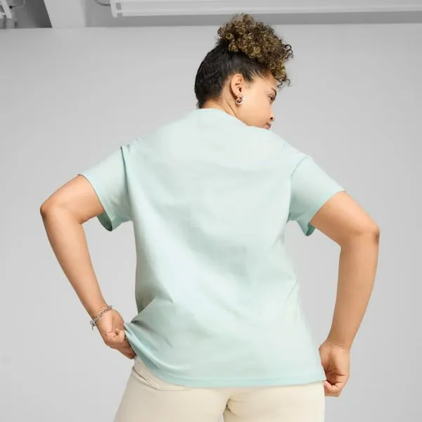 Puma TShirts and Tops ESS No 1 Logo 039s Tee Peaceful Blue 8211 Women
