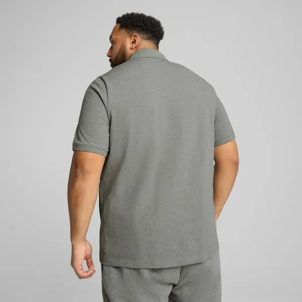 Puma TShirts and Tops Essentials 039s Pique Polo Medium Gray Heather 8211 Men Puma TShirts and Tops Essentials 039s Pique Polo Medium Gray Heather 8211 Men