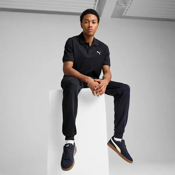 Puma TShirts and Tops Essentials 039s Pique Polo New Navy 8211 Men