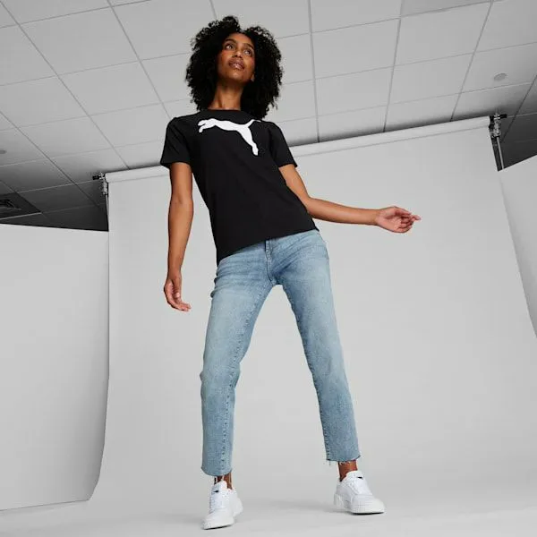 Puma TShirts and Tops Essentials Big Cat 039s Tee Puma Black 8211 Women