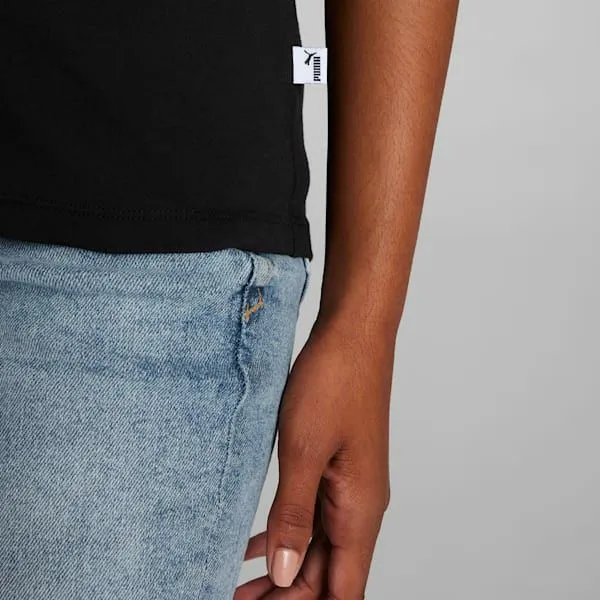 Puma TShirts and Tops Essentials Big Cat 039s Tee Puma Black 8211 Women