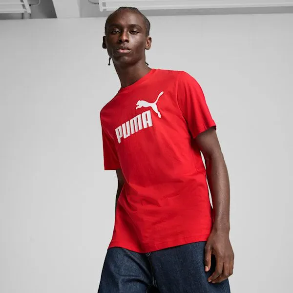 Puma TShirts and Tops Essentials No 1 Logo 039s Tee For All Time Red 8211 Men