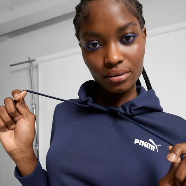 Puma TShirts and Tops Essentials Small Logo 039s Hoodie Puma Navy 8211 Women Puma TShirts and Tops Essentials Small Logo 039s Hoodie Puma Navy 8211 Women