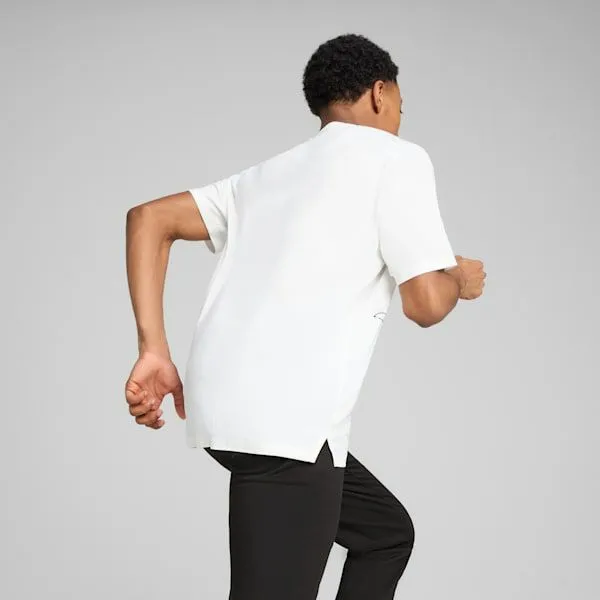 Puma TShirts and Tops Everyday Running 039s Graphic Tee Puma White 8211 Men