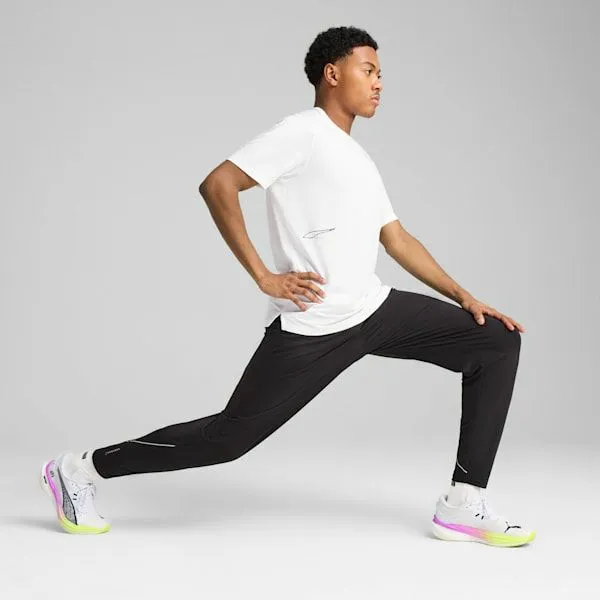 Puma TShirts and Tops Everyday Running 039s Graphic Tee Puma White 8211 Men
