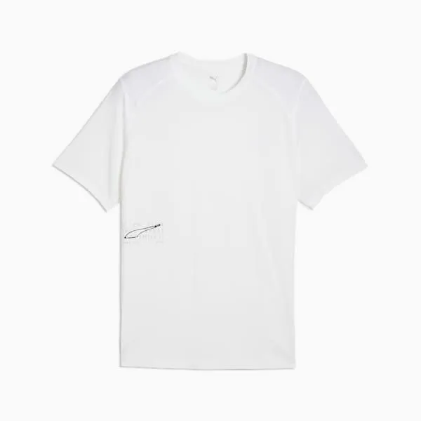 Puma TShirts and Tops Everyday Running 039s Graphic Tee Puma White 8211 Men