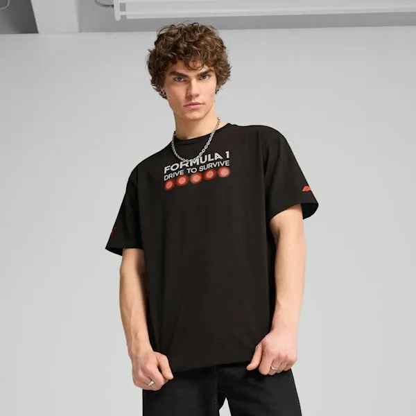 Puma TShirts and Tops F1 Drive To Survive 039s Relaxed Tee Puma Black 8211 Men Puma TShirts and Tops F1 Drive To Survive 039s Relaxed Tee Puma Black 8211 Men