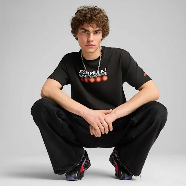 Puma TShirts and Tops F1 Drive To Survive 039s Relaxed Tee Puma Black 8211 Men Puma TShirts and Tops F1 Drive To Survive 039s Relaxed Tee Puma Black 8211 Men