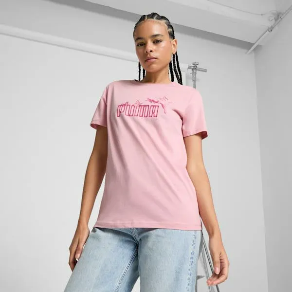 Puma TShirts and Tops Flutter 039s Tee Bridal Rose 8211 Women