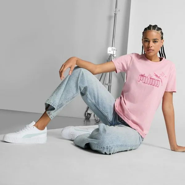 Puma TShirts and Tops Flutter 039s Tee Bridal Rose 8211 Women