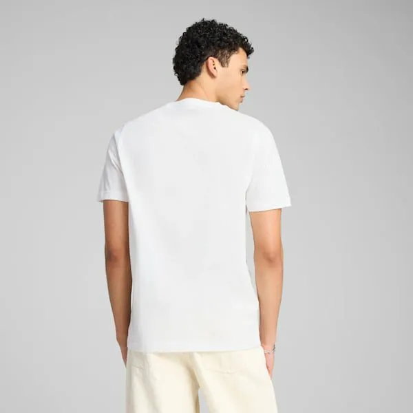 Puma TShirts and Tops GRAPHICS Sneakers 039s Tee Puma White 8211 Men