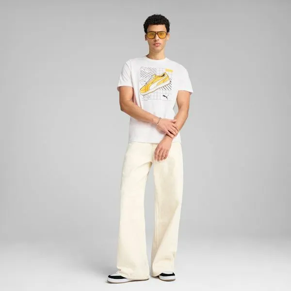 Puma TShirts and Tops GRAPHICS Sneakers 039s Tee Puma White 8211 Men