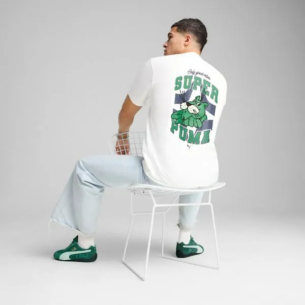 Puma TShirts and Tops GRAPHICS Super PUMA 039s Relaxed Tee Puma White 8211 Men Puma TShirts and Tops GRAPHICS Super PUMA 039s Relaxed Tee Puma White 8211 Men
