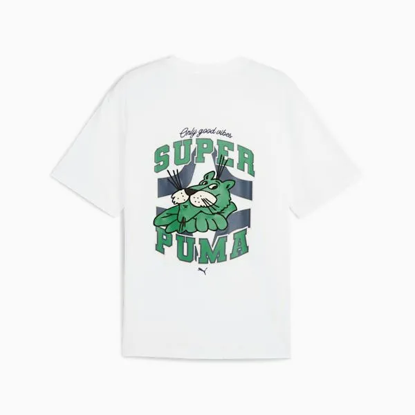 Puma TShirts and Tops GRAPHICS Super PUMA 039s Relaxed Tee Puma White 8211 Men Puma TShirts and Tops GRAPHICS Super PUMA 039s Relaxed Tee Puma White 8211 Men