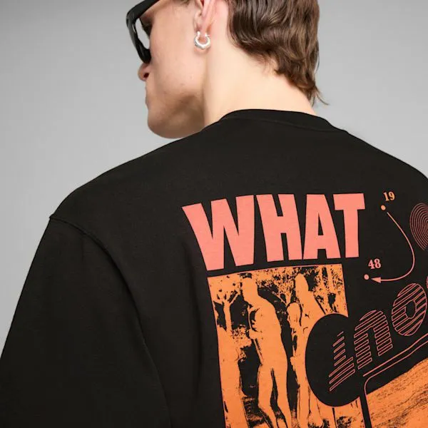 Puma TShirts and Tops House Of Graphics What About 039s Tee Puma Black 8211 Men Puma TShirts and Tops House Of Graphics What About 039s Tee Puma Black 8211 Men