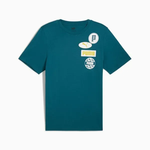 Puma TShirts and Tops Icon 039s Graphic Tee Cold Green 8211 Men