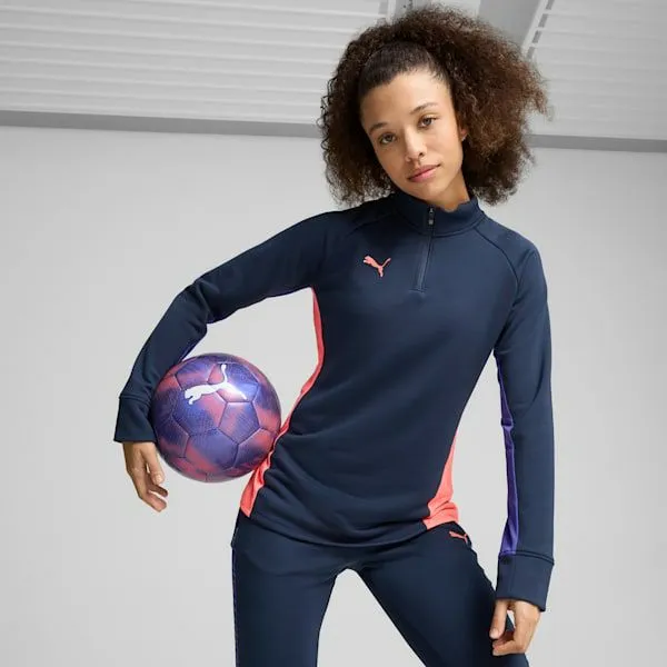 Puma TShirts and Tops IndividualBLAZE 039s QuarterZip Shirt Club Navydark Amethyst 8211 Women Puma TShirts and Tops IndividualBLAZE 039s QuarterZip Shirt Club Navydark Amethyst 8211 Women