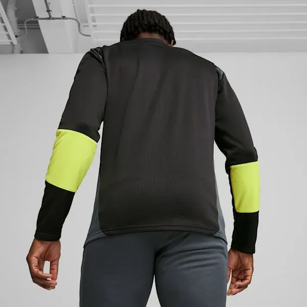 Puma TShirts and Tops KING Pro 039s QuarterZip Pullover Puma Blackelectric Lime 8211 Men Puma TShirts and Tops KING Pro 039s QuarterZip Pullover Puma Blackelectric Lime 8211 Men