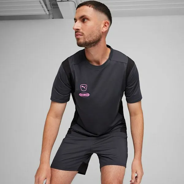 Puma TShirts and Tops KING Pro 039s Soccer Jersey Strong Graypuma Black 8211 Men