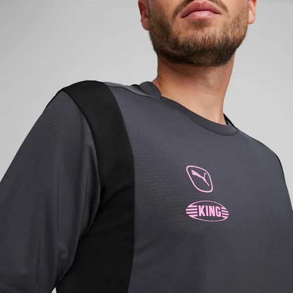 Puma TShirts and Tops KING Pro 039s Soccer Jersey Strong Graypuma Black 8211 Men