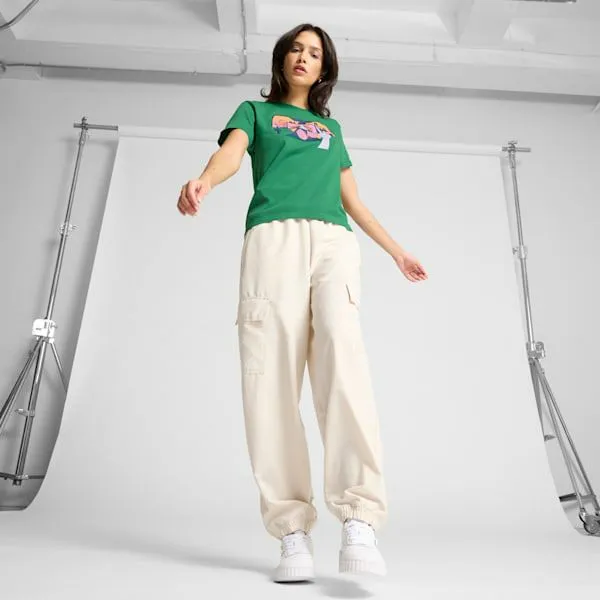 Puma TShirts and Tops Las Vegas Mirror 039s Tee Archive Green 8211 Women