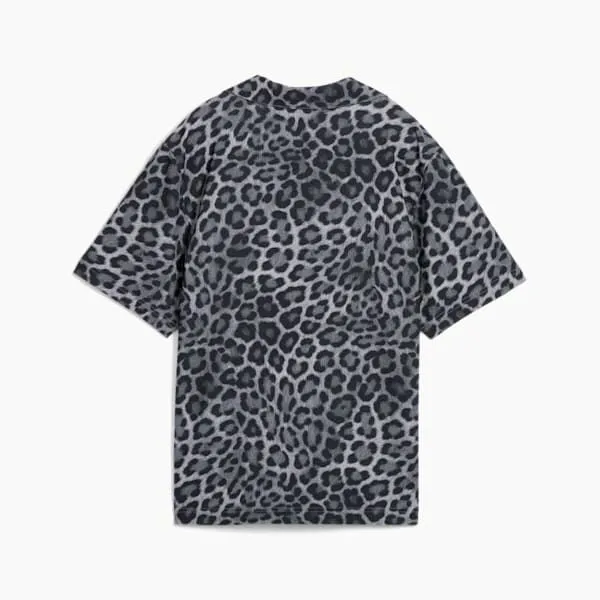 Puma TShirts and Tops LEO LUXE 039s Relaxed AllOver Print Woven Shirt Puma Black 8211 Women Puma TShirts and Tops LEO LUXE 039s Relaxed AllOver Print Woven Shirt Puma Black 8211 Women