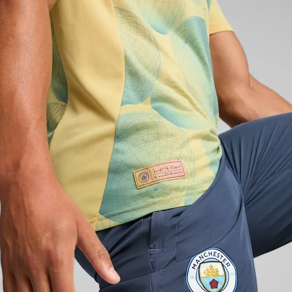Puma TShirts and Tops Manchester City PreMatch 039s Soccer Jersey Flaxenbold Blue 8211 Men