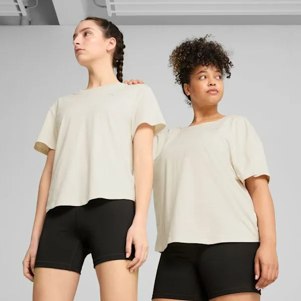 Puma TShirts and Tops MOVE CLOUDSPUN 039s Loose Fit Tee Alpine Snow 8211 Women Puma TShirts and Tops MOVE CLOUDSPUN 039s Loose Fit Tee Alpine Snow 8211 Women
